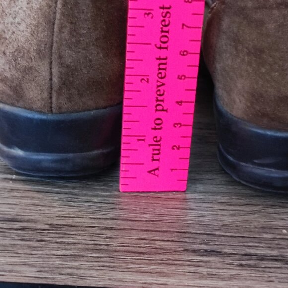 Earth Spirit Low Heel 6.5 Cross Strap Brown Woven Strappy Comfort Boho Sandals - Picture 6 of 12